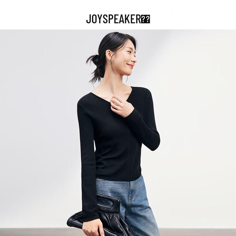 

JOY SPEAKER Women s V-Neck Slim Fit Knitted Sweater M