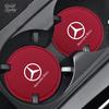 FA03Car Water Cup Pad Non-Slip Anti-slip Decorative Water Stickers For Mercedes-Benz W213 W212 W220 W221 W222 W108 Auto Accessories