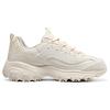 Skechers D'LITES 1.0 Bead Bear 2.0 Women Low Top Chunky Sneakers Natural 896189-NAT