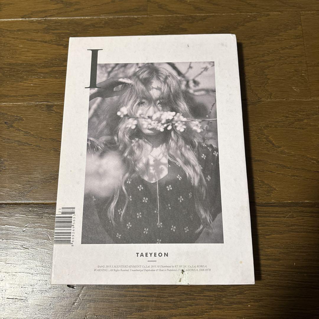 

[USED] TAEYEON Album I Girls Generation Trading Card Included