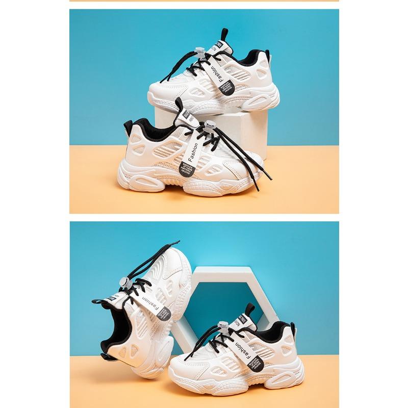 Весенне-летняя новая детская спортивная обувь с дышащей сетчатой поверхностью для девочек — фото 8