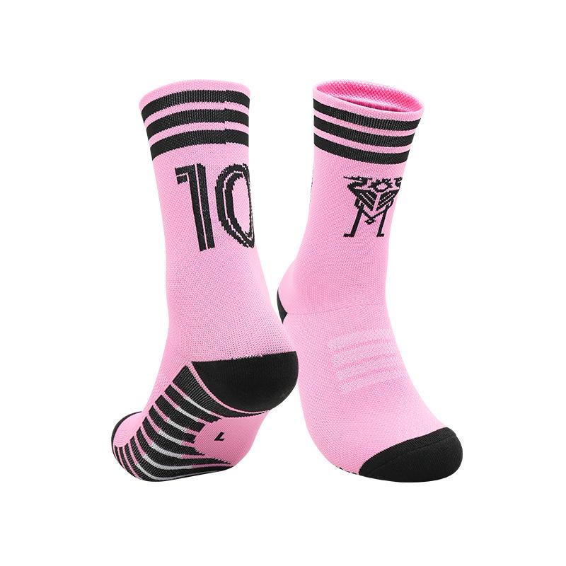 

Men s & Women s Mid-Calf Non-Slip Star Football Socks with Thick Towel Bottom, Sweat-Wicking for Real Games Kids M (34-38)