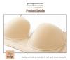 Wire-Free Push-Up Vest Bra with Side Support and Adjustable Straps