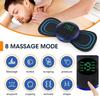 EMS Electric Neck Massager Muscle Massage Stimulator Low Frequency Instrument Back Cervical Calf Patches Joints Relief Body