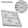 Wet Areas Safety Silver Rainwater Channel Grate Multiple Applications Drain Cover Versatile Drainage Solutions Salt Resistance
