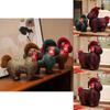 Year Of The Horse Plush Toy With Short Pile Velvet For Gift And Home Decor