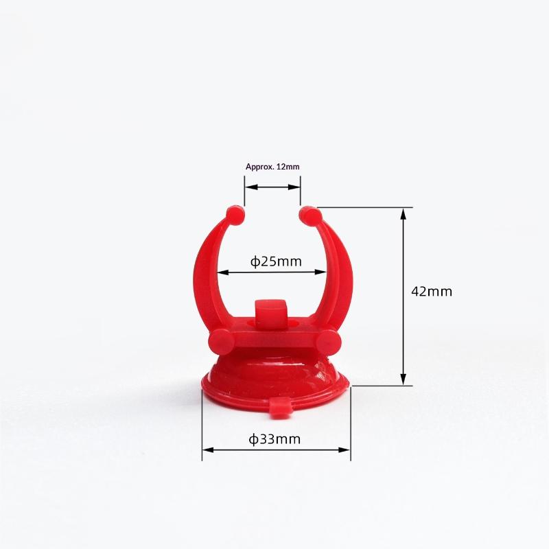 New 5Pcs Aquarium Fish Tank Lamp Fixed Suction Cup Suction Heating Rod Suction Cup Oxygen Tube Suction Cup Water Pipe Clamp Clip