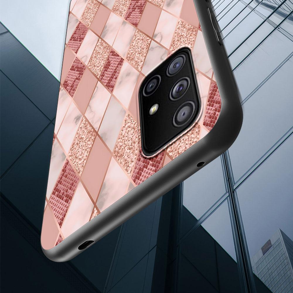 Rose Liebesherz Gold Hülle für Samsung Galaxy S23 S10e S10 S21 FE S22 S9 S24 Ultra S20 Plus Weiche TPU Handyhülle Bumper