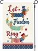 RAUBSOFA Patriotic 4Th of July Dogs Garden Ag 12X18 Inch Double Sided,Let Free 313025112109 AAV