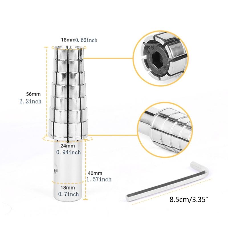 Ring Sizer Enlarger Stick Mandrel Jewelry Tool Metal Ring Forming Wedding Ring Sizer Expander for Jeweler Ring Stretcher