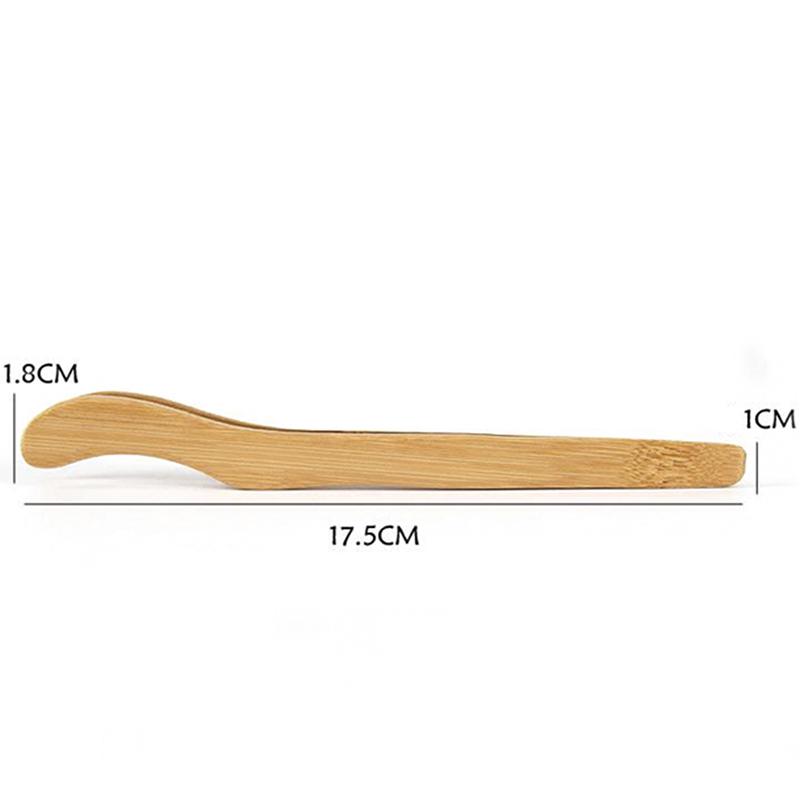 Bamboo Tea Clips Chinese Tea Tool Pu'Er Kung Fu Flower Tea Wood Clip Accessories