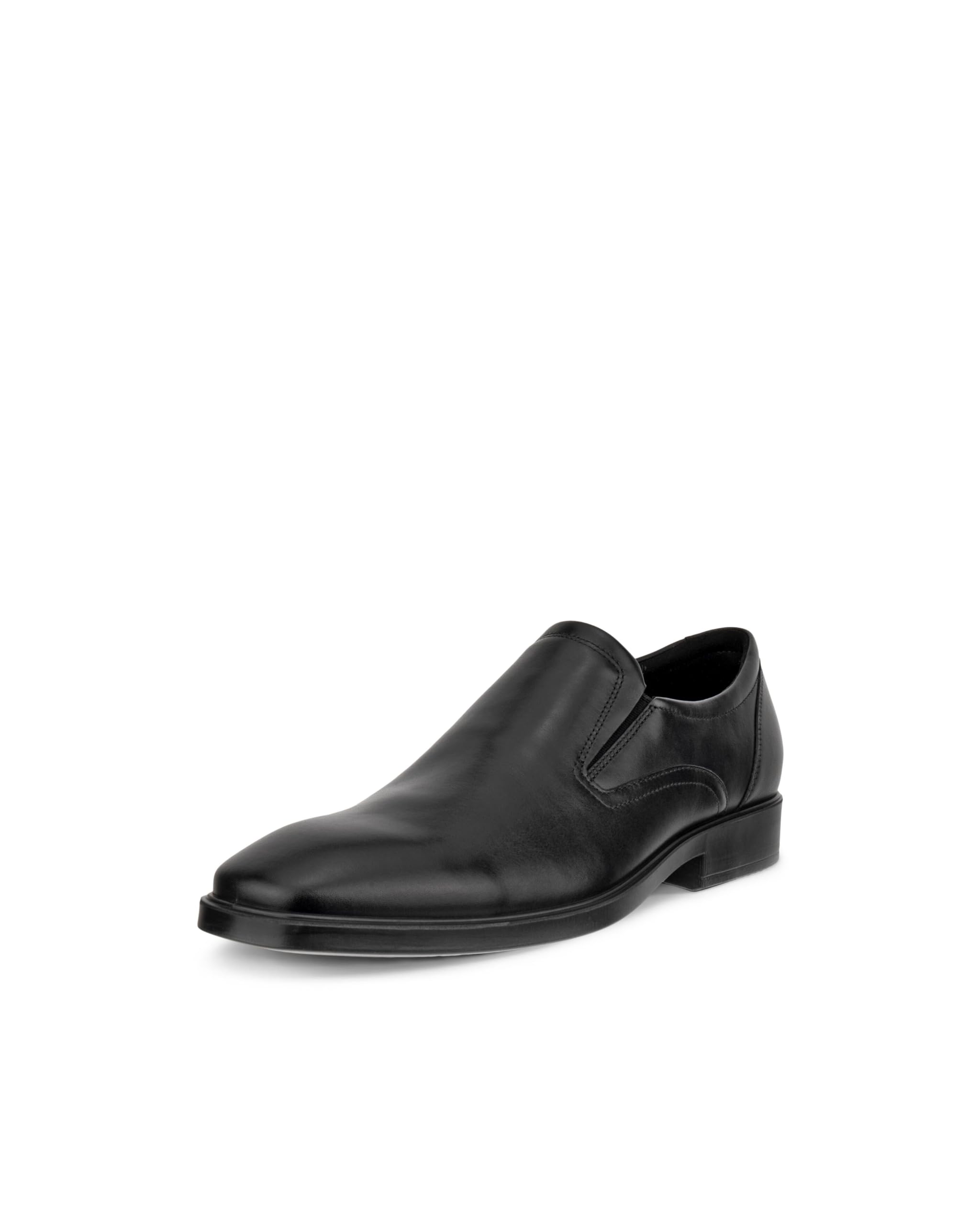

ECCO METROPOLE MILAN Men s Genuine Leather Slip-On Shoes, Black, Size 25.5 cm, 3E (Product Code: 52330401001)
