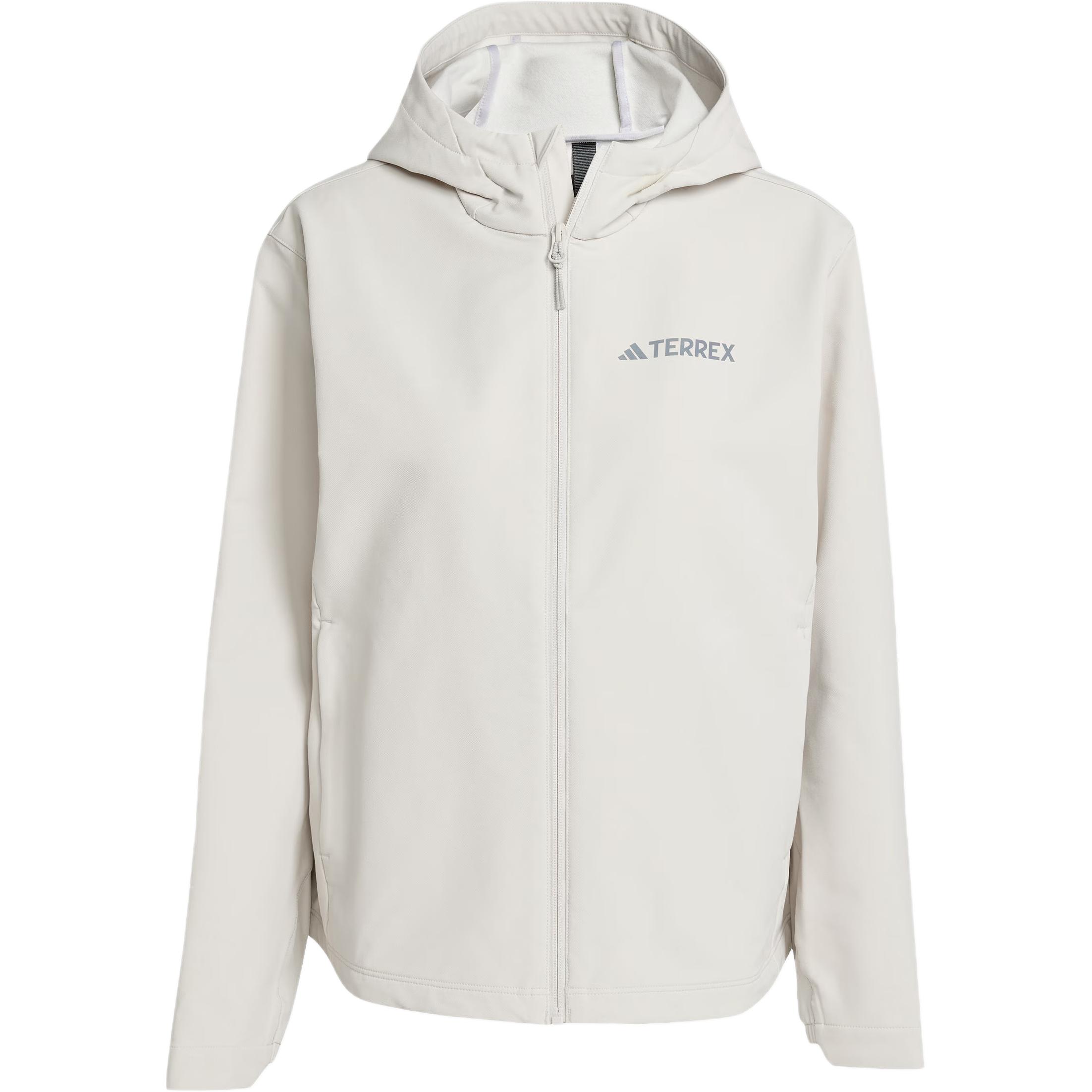 

Adidas Terrex Мульти Софтшелл Для улицы Дышащая Теплая Спортивная Куртка с Капюшоном и Длинным Рукавом Женские куртки JV6235 L