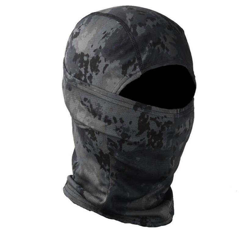 Outdoor Camouflage Camo Balaclava Army Tactical Military Ski Full Face Mask Motorcycle Bicycle Caps Full Face Mask 27 COLORS