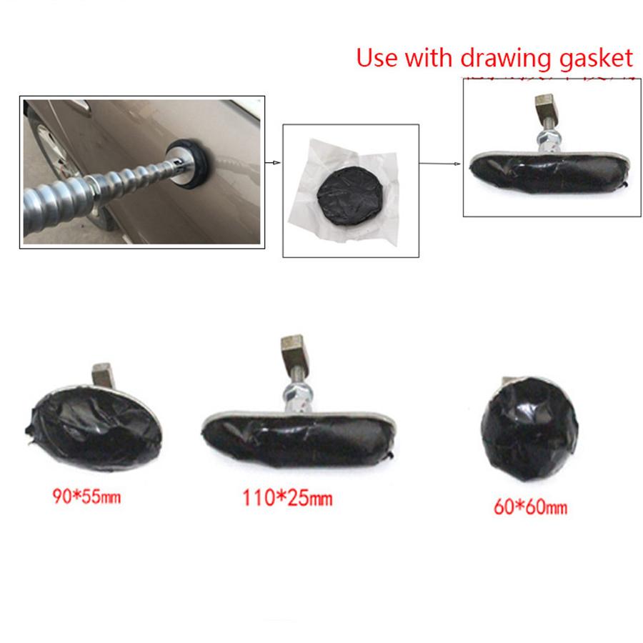 3PCS Car Body Paintless Dent Tool Dent Bump Dent repair Zinc Glue Puller Tabs