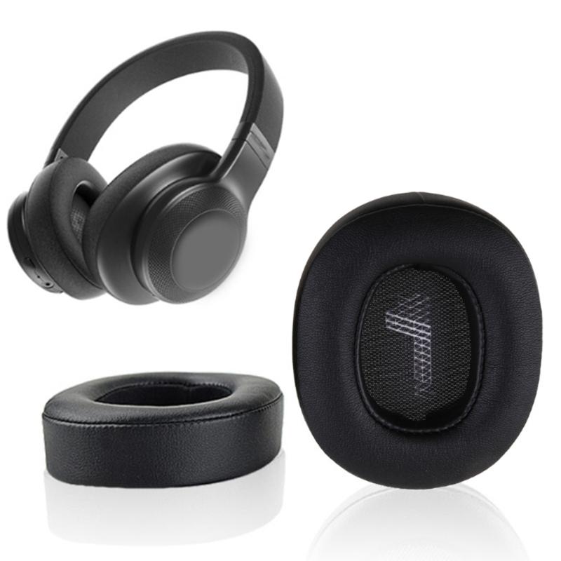 Soft Sponge Replacement Ear Cushions for E55BT Gaming Headset Enhances Comfort Durability Easy Installation