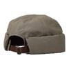 Basic Enchi Linen Brimless Fisherman Olive Roly-poly Cap, Cap, Cap, Antibacterial, Deodorizing, Men's & Women's,