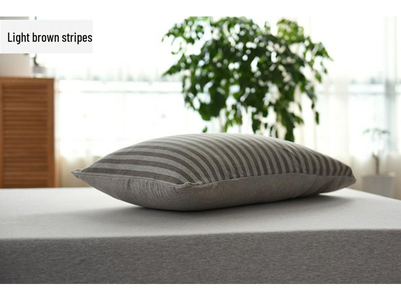 Хлопковые наволочки в японском стиле Комплект из 2 шт 48x74 см Однотонные Вязаный хлопок Высокое качество 48cmX74cm 1880₽