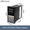 PID RKC Digital intelligent Industrial temperature controller 220V RELAY REX-C100-C400-C700-C900 Thermostat SSR Relay output