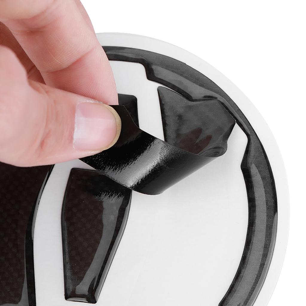 Carbon Fiber Motorcycle Gas Tank Cap Pad Cover Sticker Decals for KAWASAKI Z900 Z650 17 18