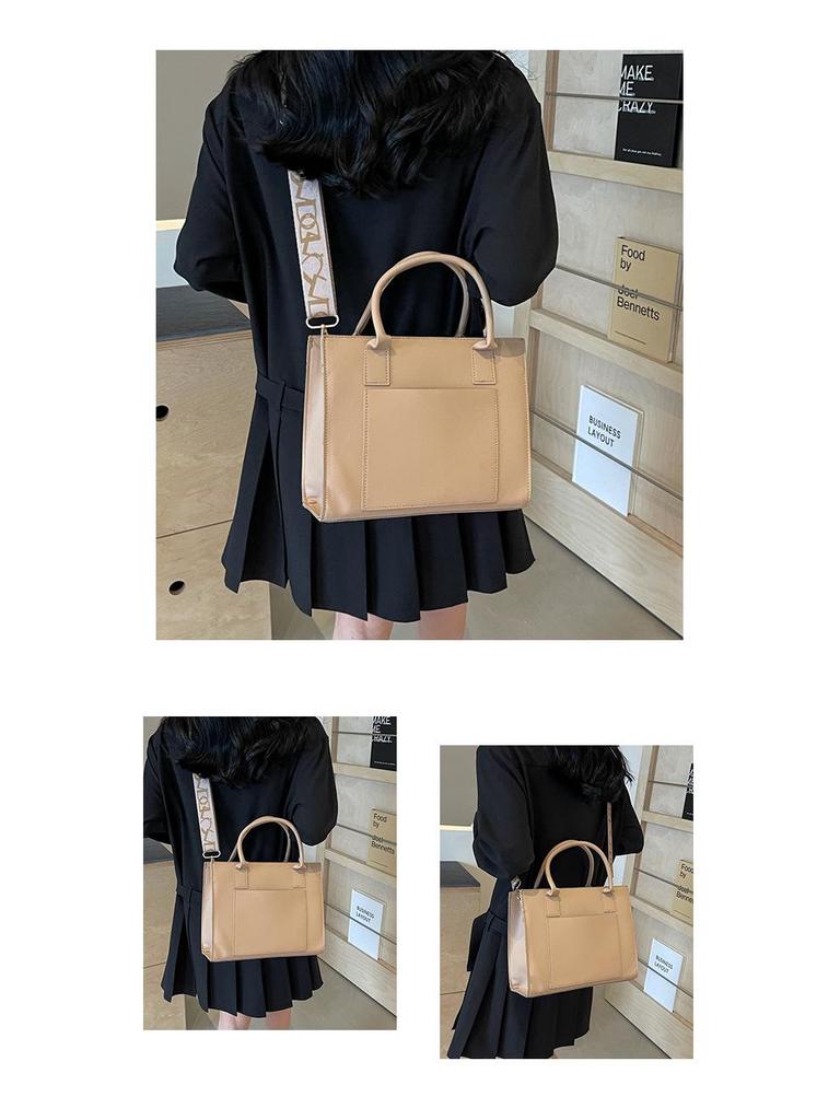 Women's Trendy High-End Bucket Bag - 2024 Spring/Summer Fashion Single Shoulder Crossbody in Solid Color