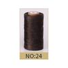 Hilo Encerado de 0,8 mm de Grosor para Cuero, Cordón Encerado para Manualidades DIY, Hilo para Coser a Mano, Hilo Plano Encerado para Coser