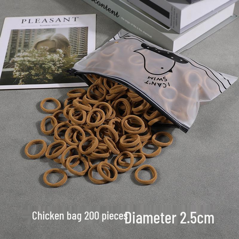 High-Elasticity Hair Ties for Girls - Gentle on Hair, Perfect for Children's Hairstyles