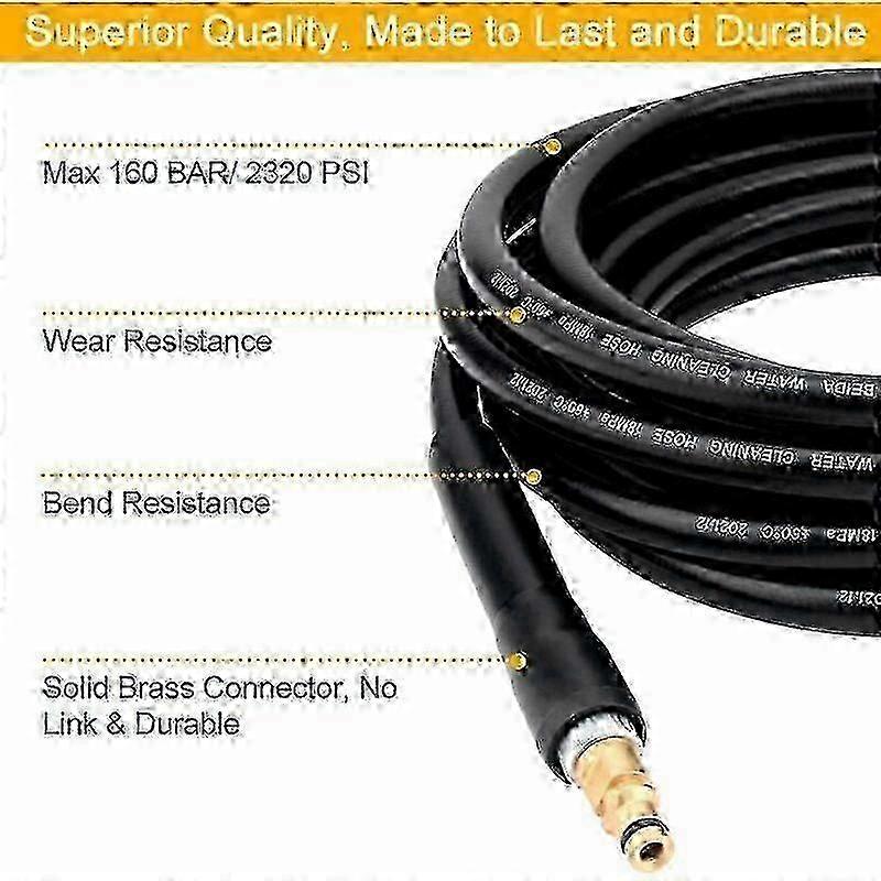Karcher K2 K3 K4 K5 K6 K7 6M Replacement Pressure Washer Hose Quick Fit