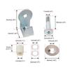 Car Door Lock 38448 for Ford Mustang F-250/F-350 - Cross-Border Modification Accessory.