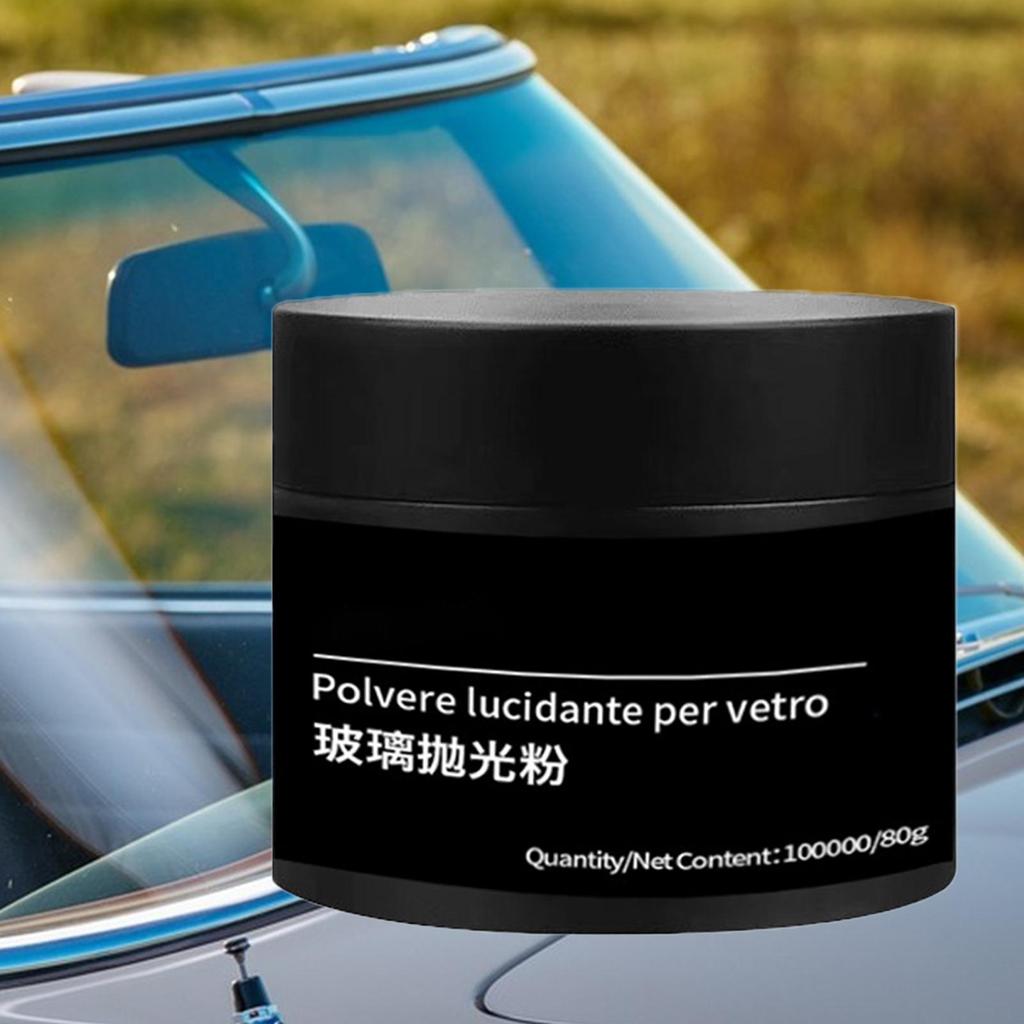 Glass Polishing Powder for Automobile Glass Oil Film Remover Glass Polishing Multifunctional Scratch Remover Window Repair Tool