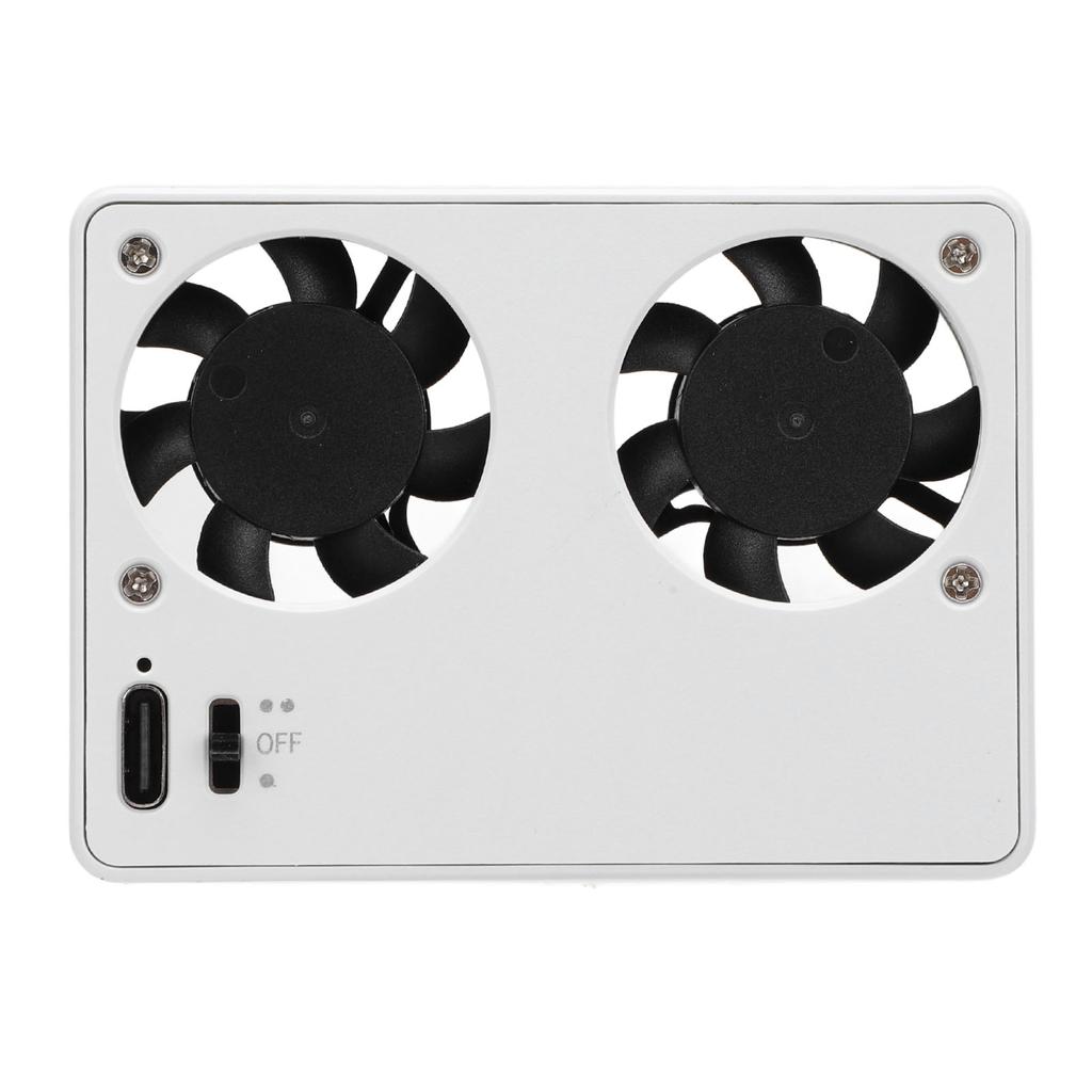 Camera Video Dual Cooling Fan 2 Speed Quiet Semiconductor Fan Camera External Cooling System for A7M4 ZVE1 A6700 A7C2