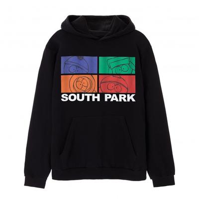 Men's Colour Block Hoodie