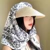 Sweet Loli Headscarf Hat French Retro Baseball Cap Versatile Sun Hat  Outdoor Seaside Vacation