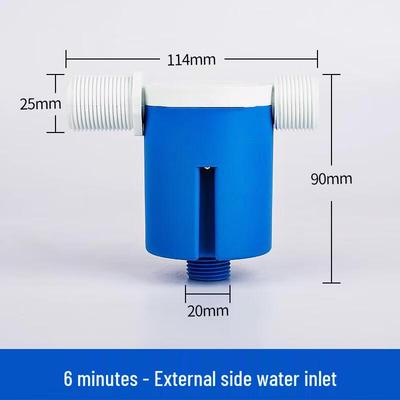Soupape à flotteur Jundingying 3/4 pouce à entrée latérale pour réservoir d'eau