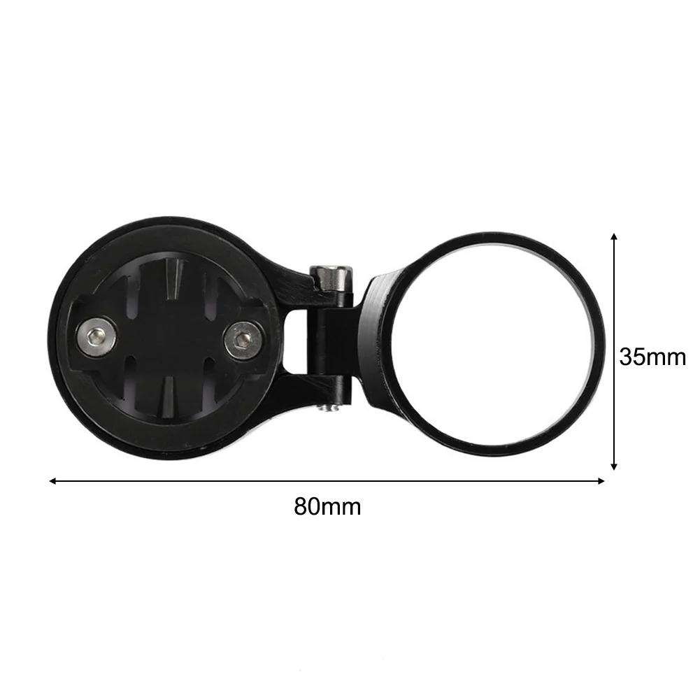 Computer Stem Mount Holder Aluminum Alloy MTB Road Bike Stopwatch Extension Bracket Adjustable Angle for Garmin Bryton Cateye