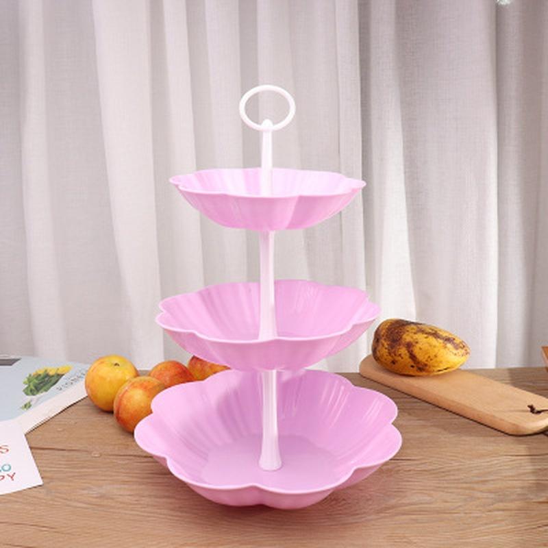 1/2/3patrový stojan na dort Svatba Talíř na svatební dort Stojan na dezerty Ovoce Zelenina Umístěný nástroj Svatba Narozeninová oslava Stojan na cupcakes