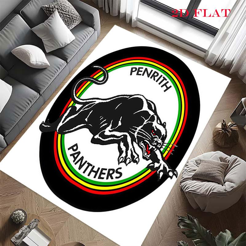 Penrith Panthers Carpet Rug for Living Room Bedroom Home Sofa Decoration,Kids play Nonslip Floor Mat