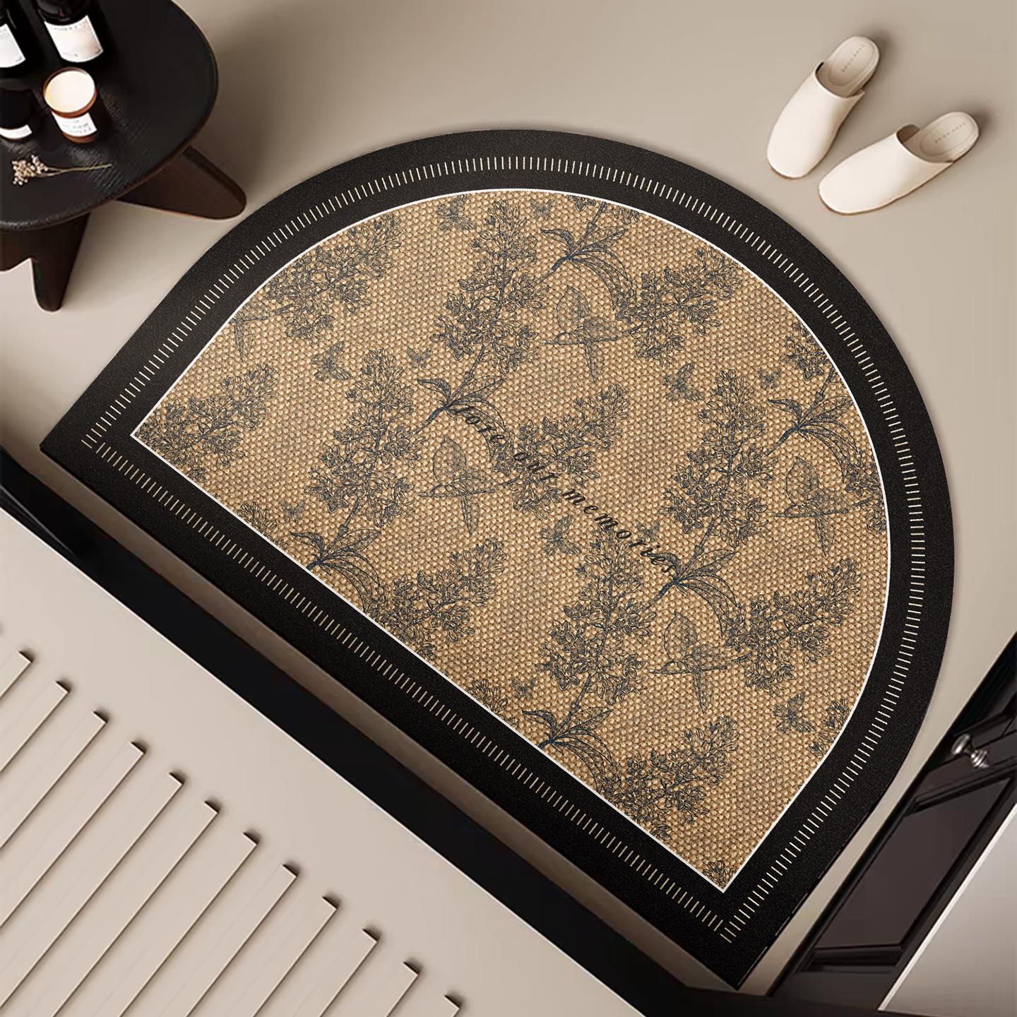 

Розкішний килимок для ванної з діатомової землі: Вологопоглинаючий, Швидковисихаючий, Нековзкий Килимок для Ванної Кімнати та Прихожої 40x60cm