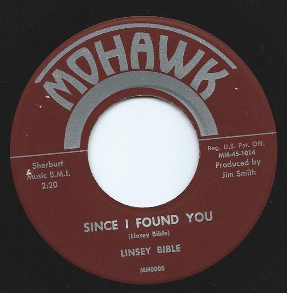 

7inch Record LINSEY BIBLE - Since I Found You MM451013 Mohawk Non Japan Pop Used