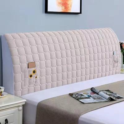 Anti-Collision Bedhead Cover Thickened All Inclusive Bed Head Slipcover Dustproof Washable Dust Protection Cover Apartment