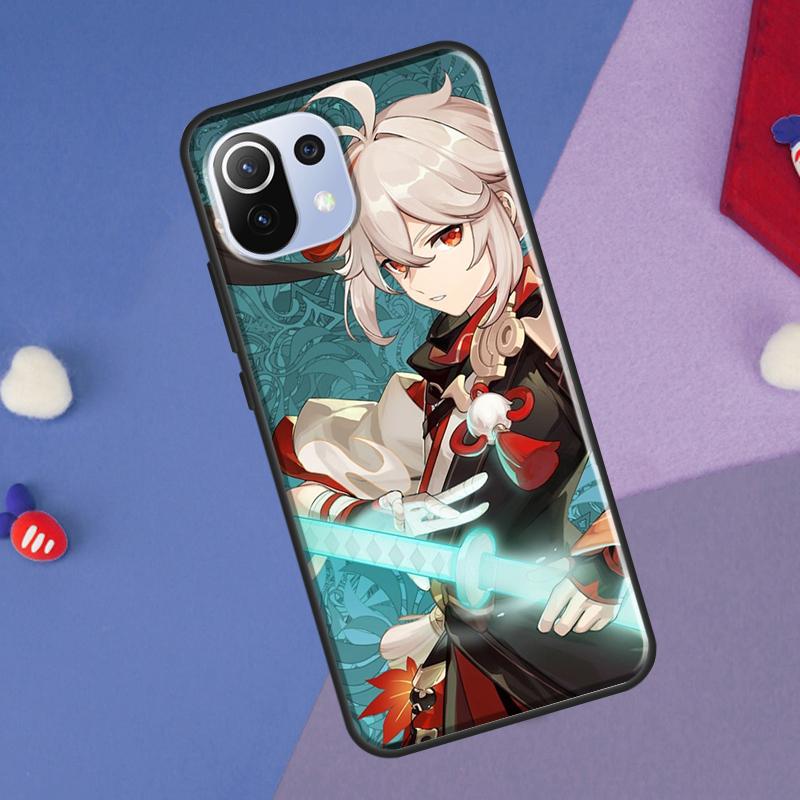 Genshin Impact Kaedehara Kazuha Hülle Für Xiaomi 13 14 Ultra 11T 12T 13T 14T Pro POCO X7 Pro X3 X5 F3 F5 F6 M6 X6 Pro Hülle