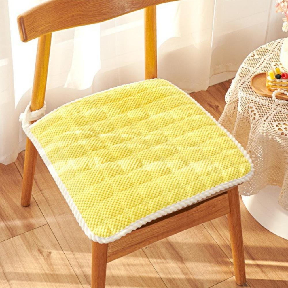 40cm Office Chair Pad Winter Thick Car Seat Pad Soft Dining Chair Cushion