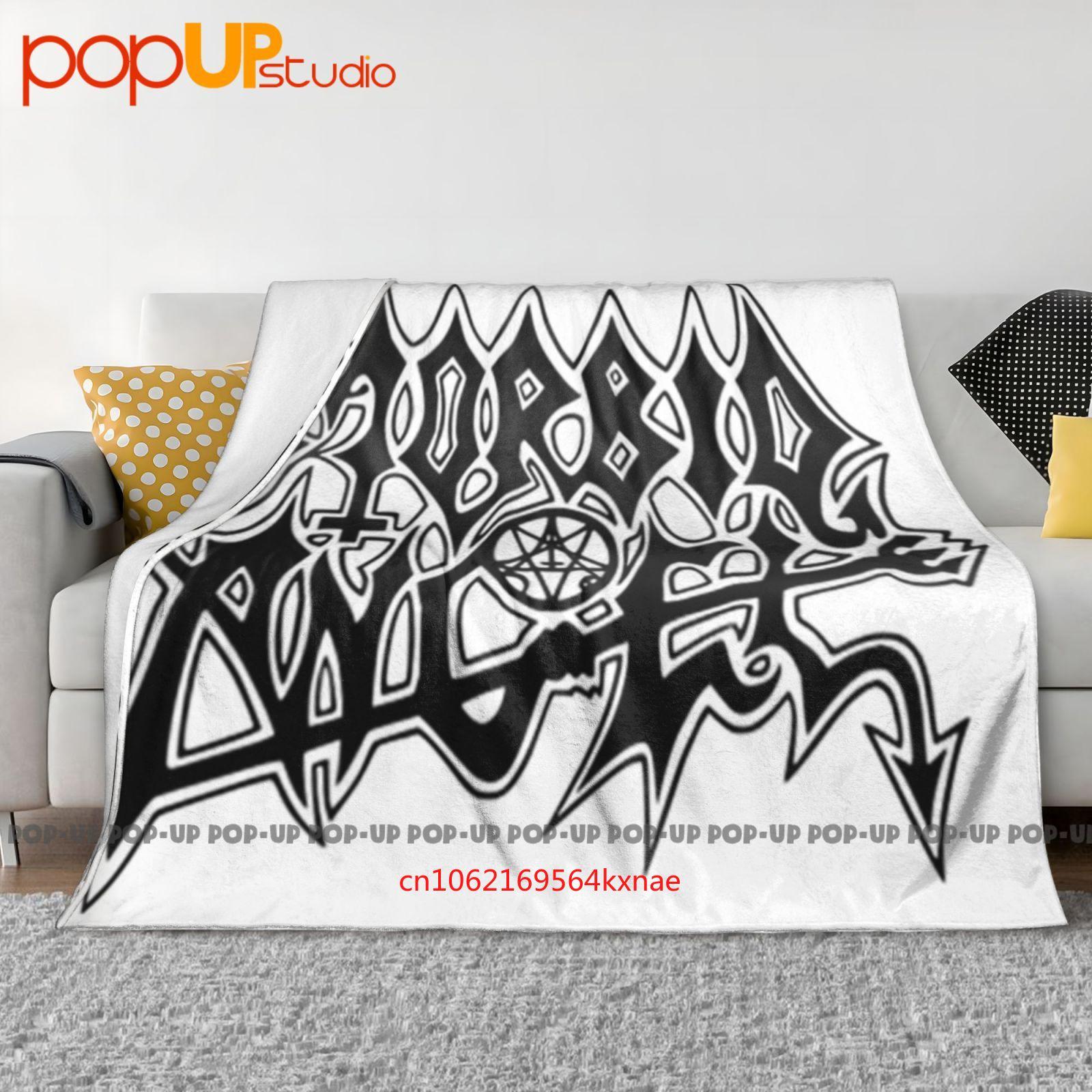 

Morbid Angel Логотип Дэт-метал Ультрамягкий Плед Квилт Зимнее Покрывало на Диван Покрывала для Кровати 30x40in