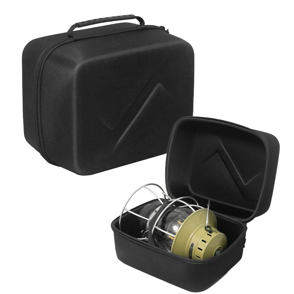 Barebone Railroad LED Lantern Case, Hard Case for Camping Gear, Outdoor Storage, Black, Portable