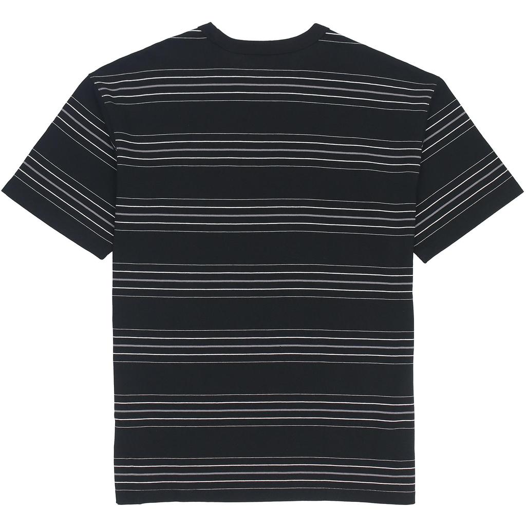 Nike Men's Logo Stripe Breathable Sport T-Shirt Black (Unisex) T-Shirts DQ1117 010