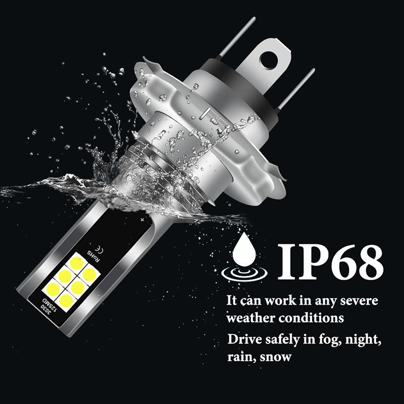 1PC H8 LED H11 H1 9005 9006 HB3 HB4 H7 H3 H4 Car Fog Lights With 3030 Chips12LED 6000K White Auto Fog Lamp Day Running Light 12V