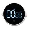 Desktop Timer Minimalist Round 3 Level Volume Adjustable Digital Countdown with Ultra Clear Display