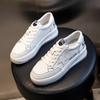 Little white shoes spring 2025 flat-bottomed sports breathable single shoes platform-soled casual fashion women's shoes