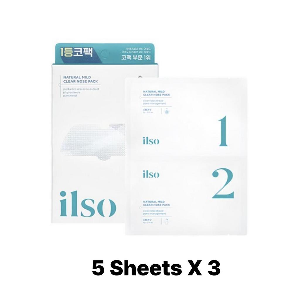 [ilso] Natural Mild Clear Nose Pack 5sheets