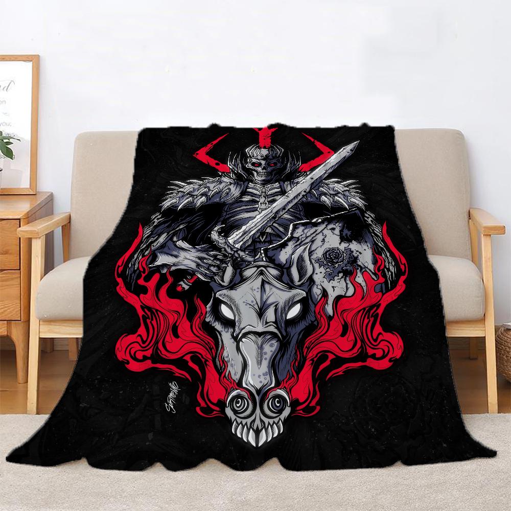 

Kawaii Blanket King Size Berserkers Толстые одеяла для зимнего дома и украшения кровати Покрывало Роскошные постельные принадлежности Пушистый плед До колена 30x40in
